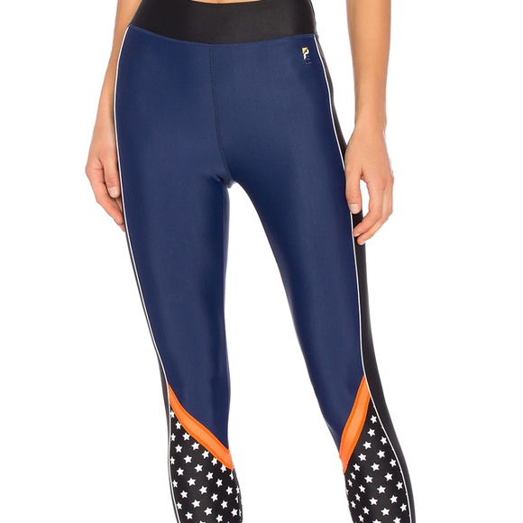 P.E Nation Pants - P.E NATION • Down the Wire Stars Leggings